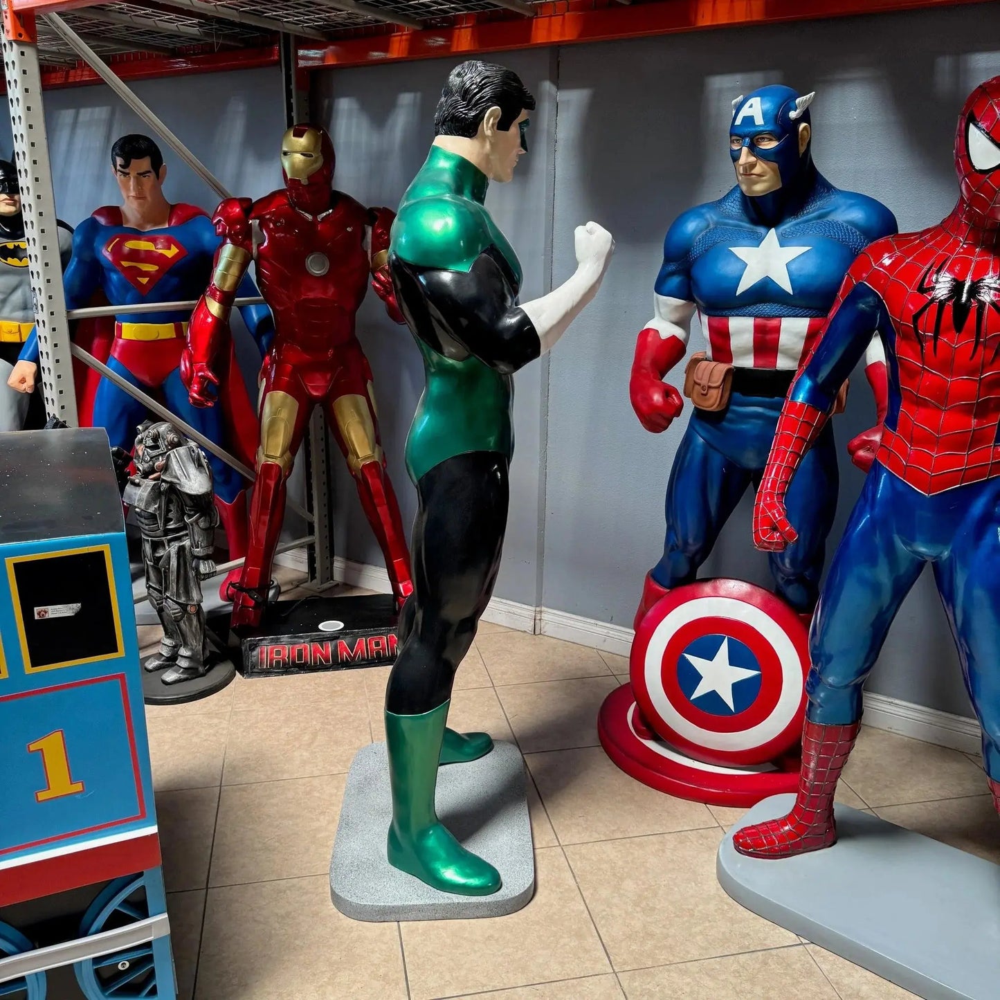 Greeny Super Hero Life Size Statue SH017-ZN-A