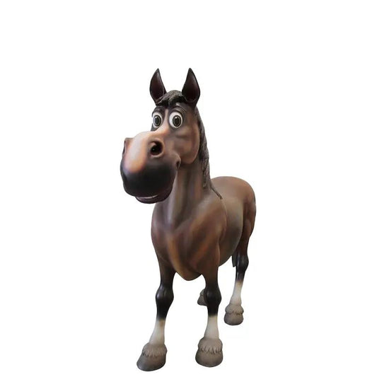 Comic Horse Statue A0609-C007-PT