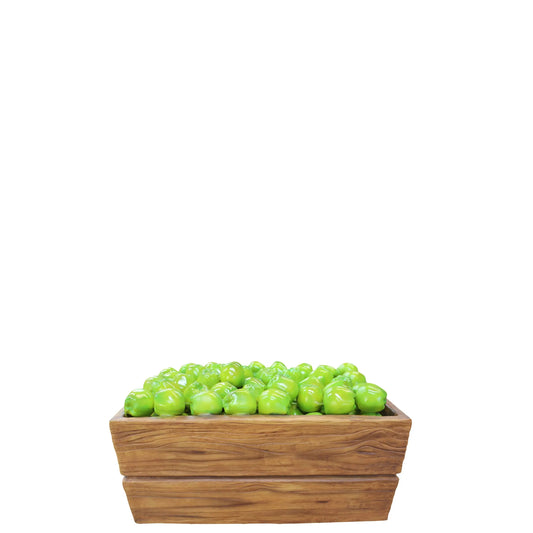 Case Of Green Apples Statue R0310-C022-PT