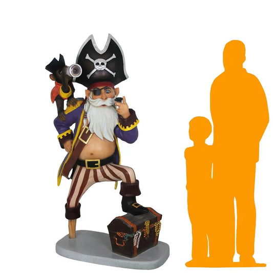Pirate Anton Life Size Statue LS336-C061-PT