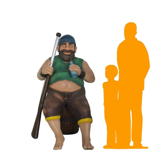 Pirate Laurente Life Size Statue LS288-C065-PT