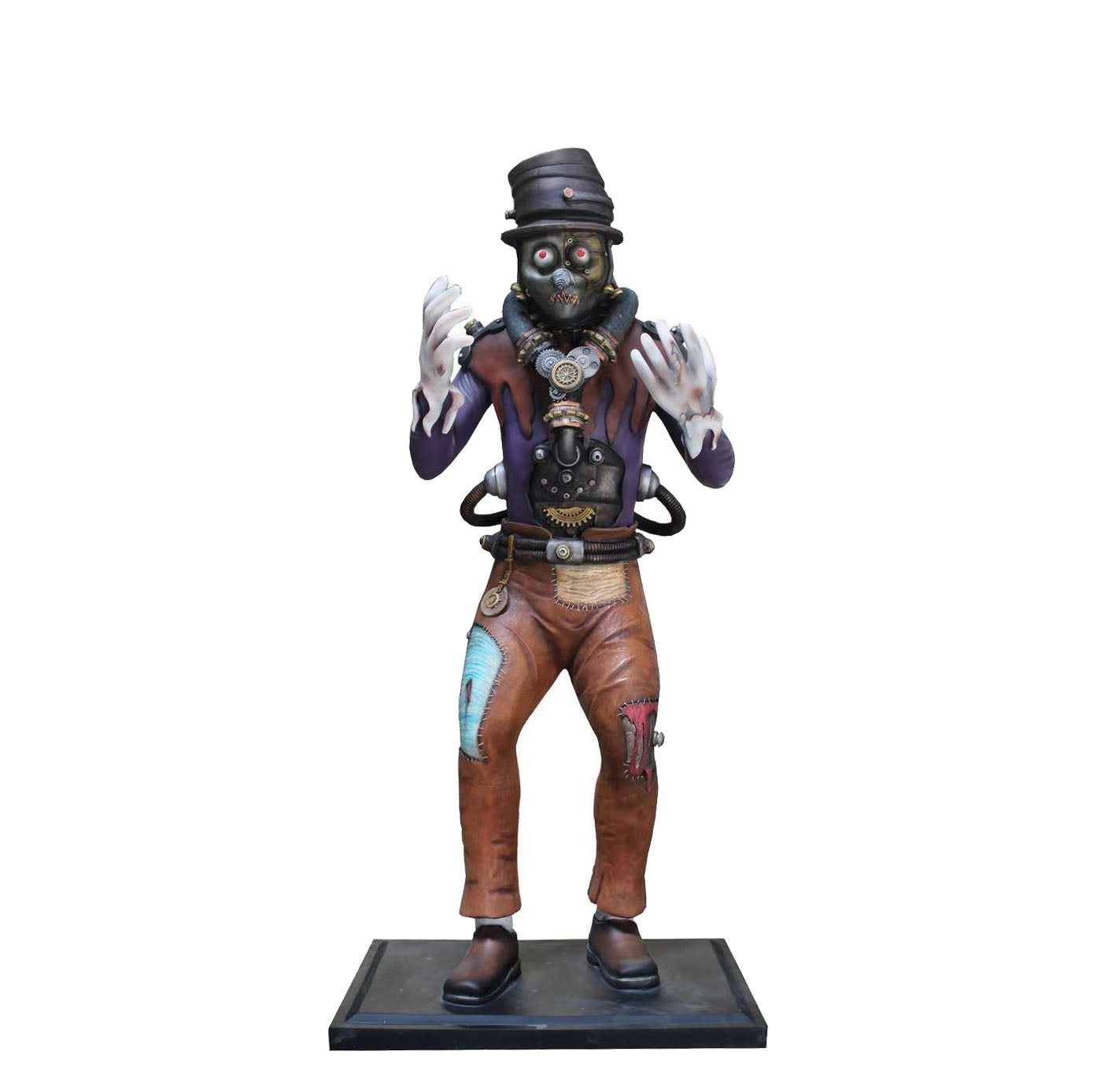 Steampunk Scarecrow Life Size Statue