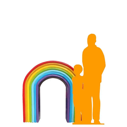 Rainbow Over Sized Statue M0214-C396-PT