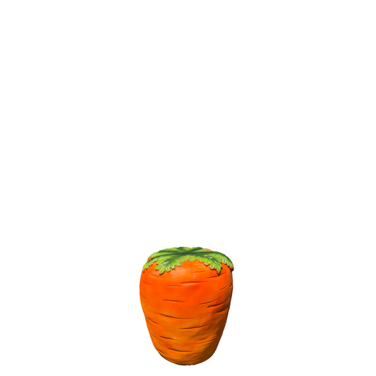 Carrot Veggie Table Stool Statue