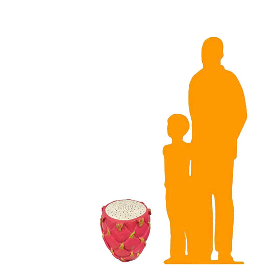 Dragon Fruit Table Stool Statue F0221-Dragon-P