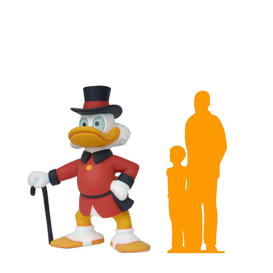 Cartoon Duck In Hat Statue CC062-DY004-A