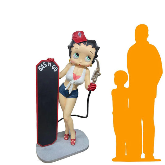 Betty Boop Gasoline Statue