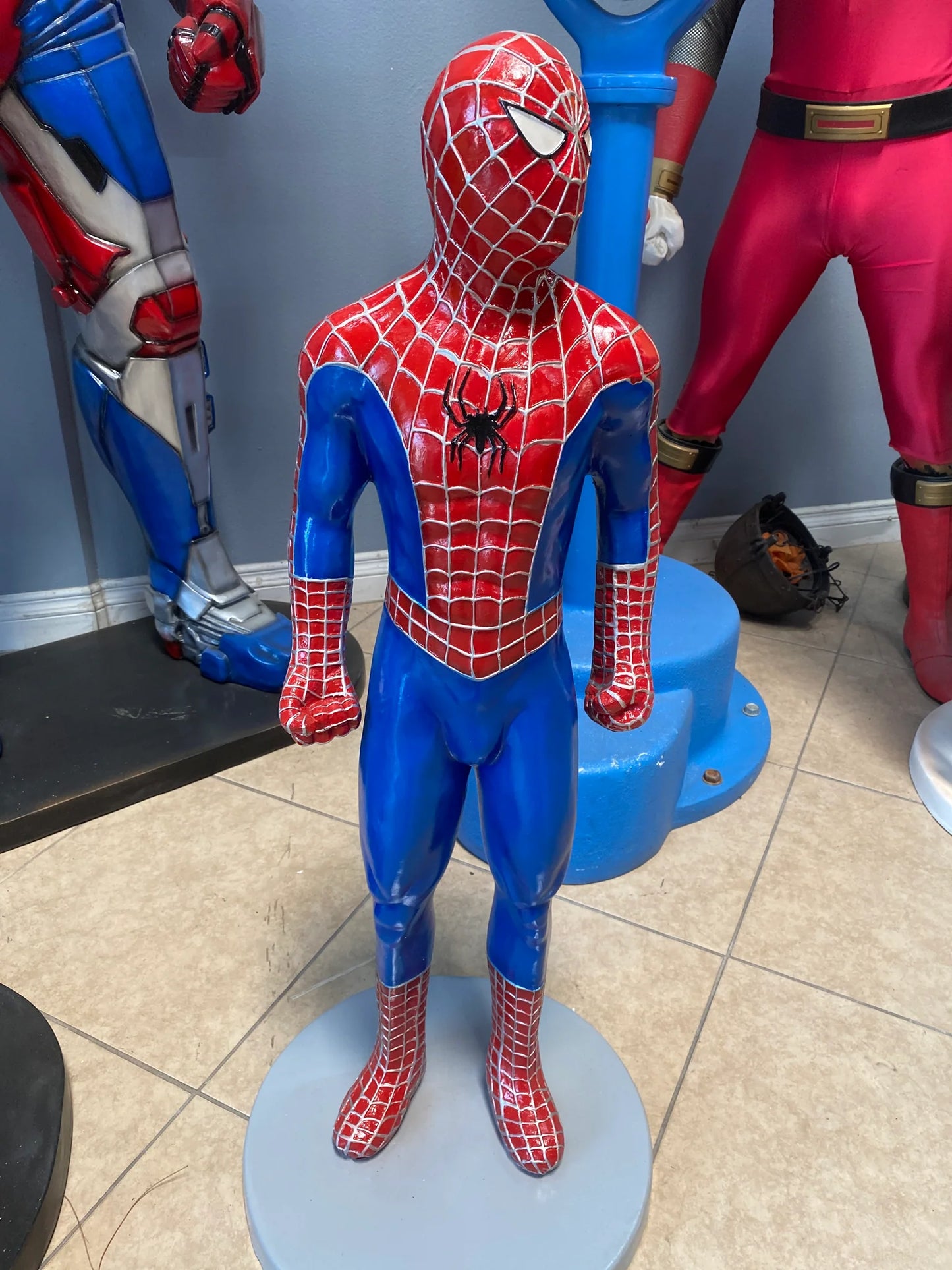 Small Sticky Super Hero Statue