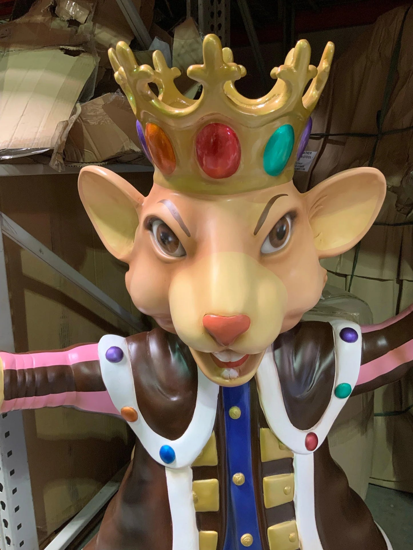 Comic Mouse King Statue