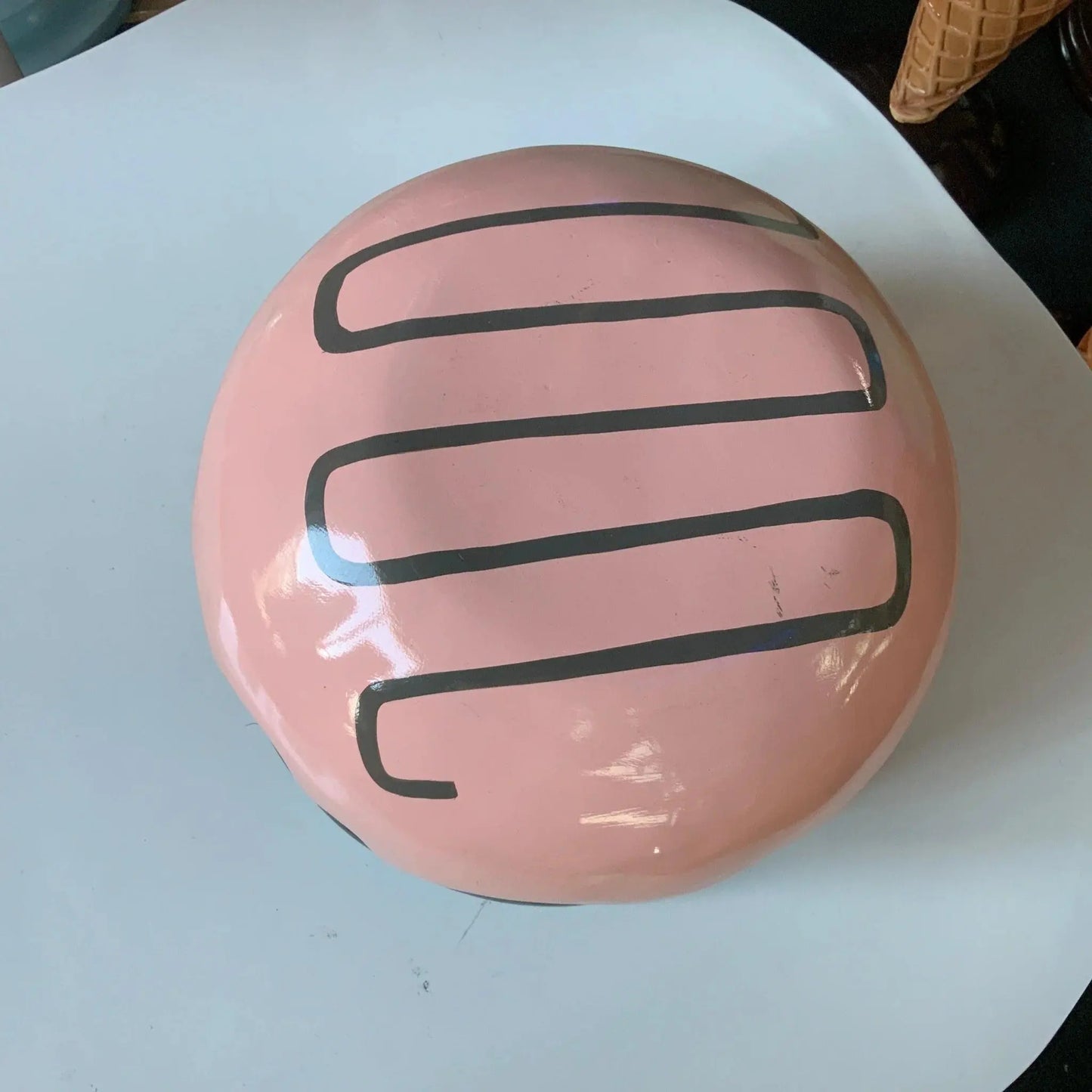 Pink Mallow Truffle Statue R0299P-S112-PT