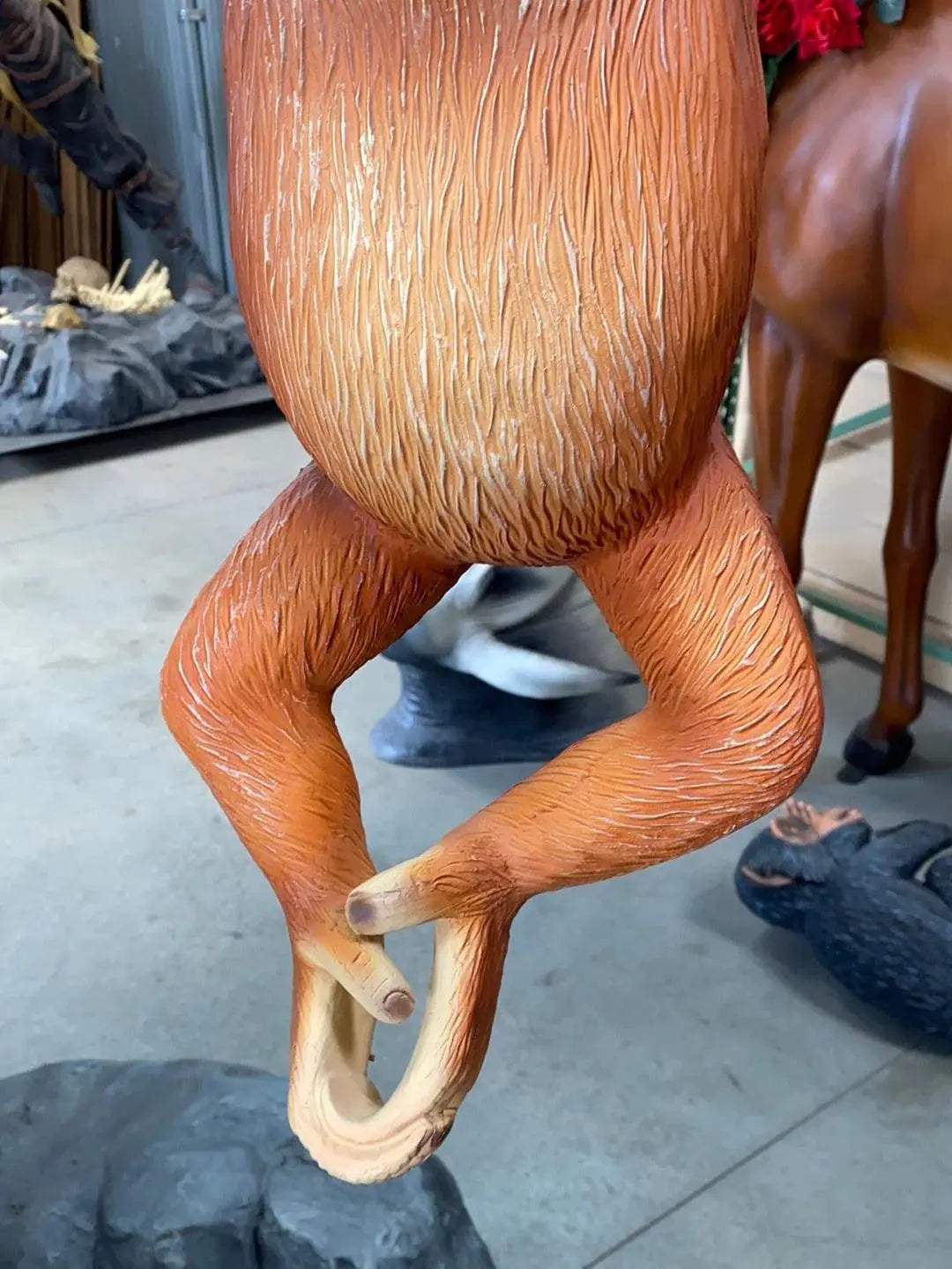 Hanging Baby Orangutan Statue A0535-3426-A