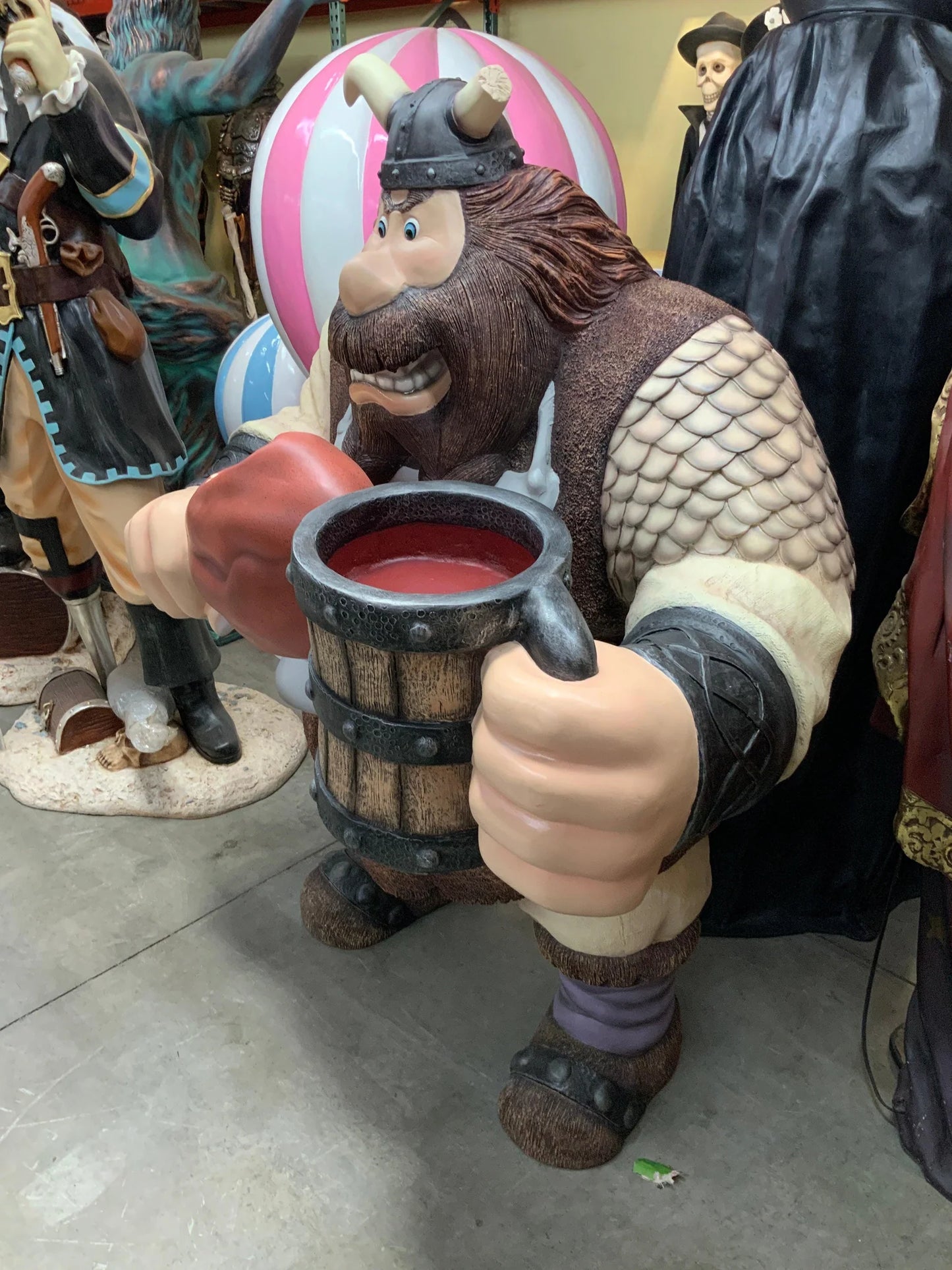 Viking Mangnus Life Size Statue