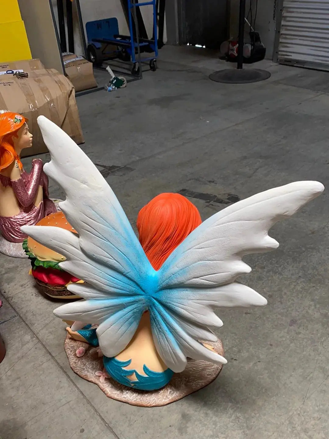 Small Sitting Fairy Statue LS370P-3494-A