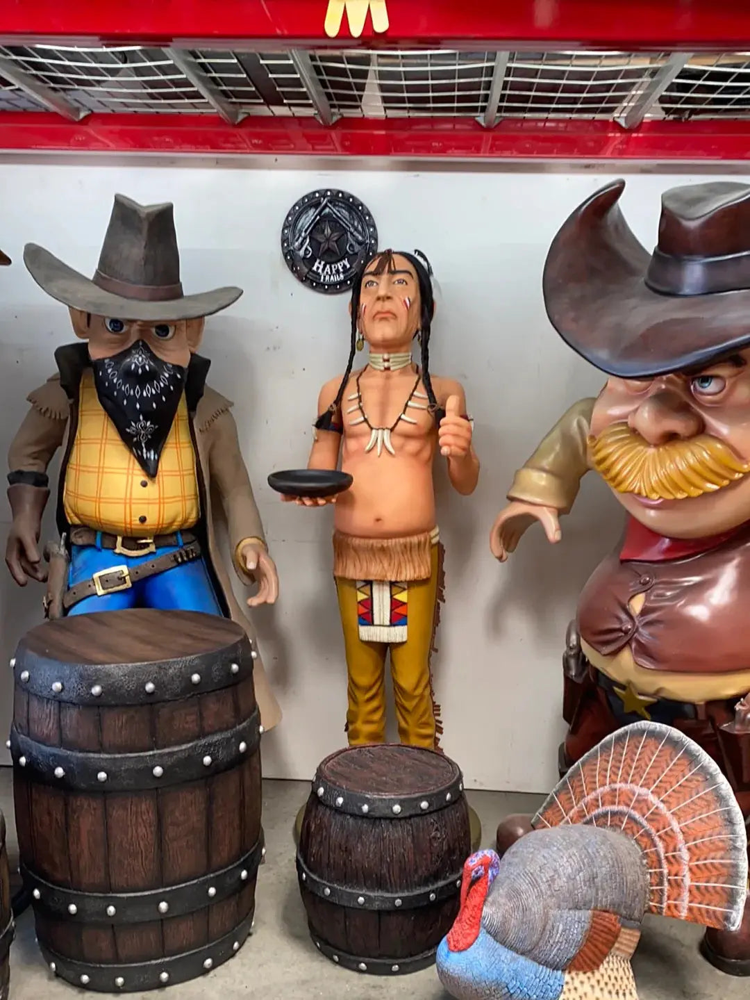 Indian Butler Life Size Statue LS100-1742-A