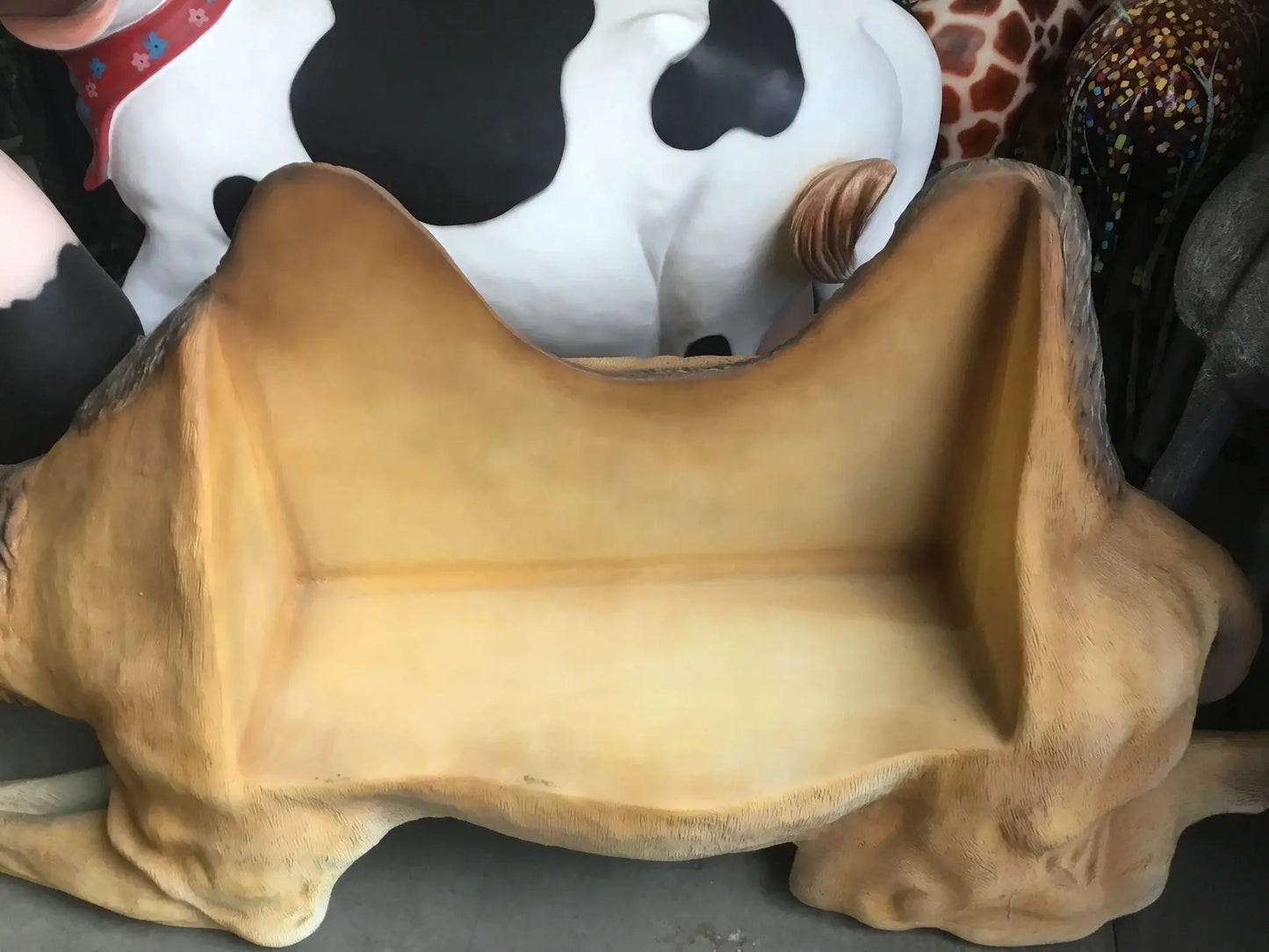 Camel Bench Statue A0842-3116-A