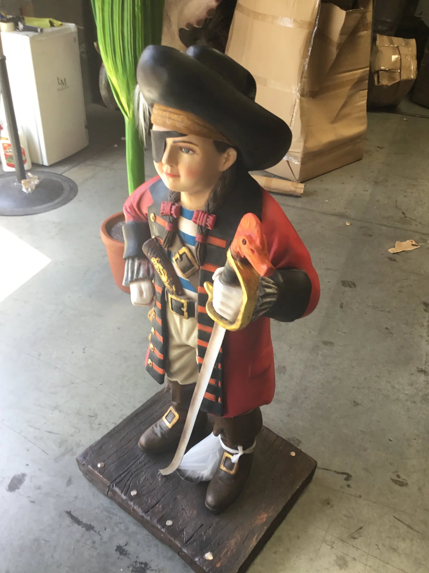 Pirate Girl Statue