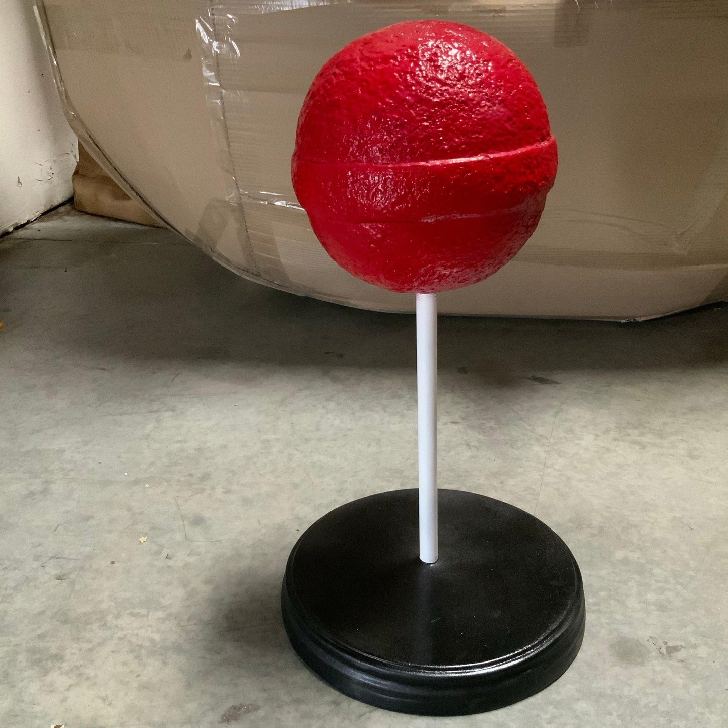 Small Red Sugar Pop Statue