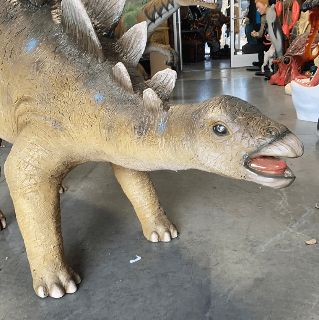 Large Stegosaurus Dinosaur Life Size Statue
