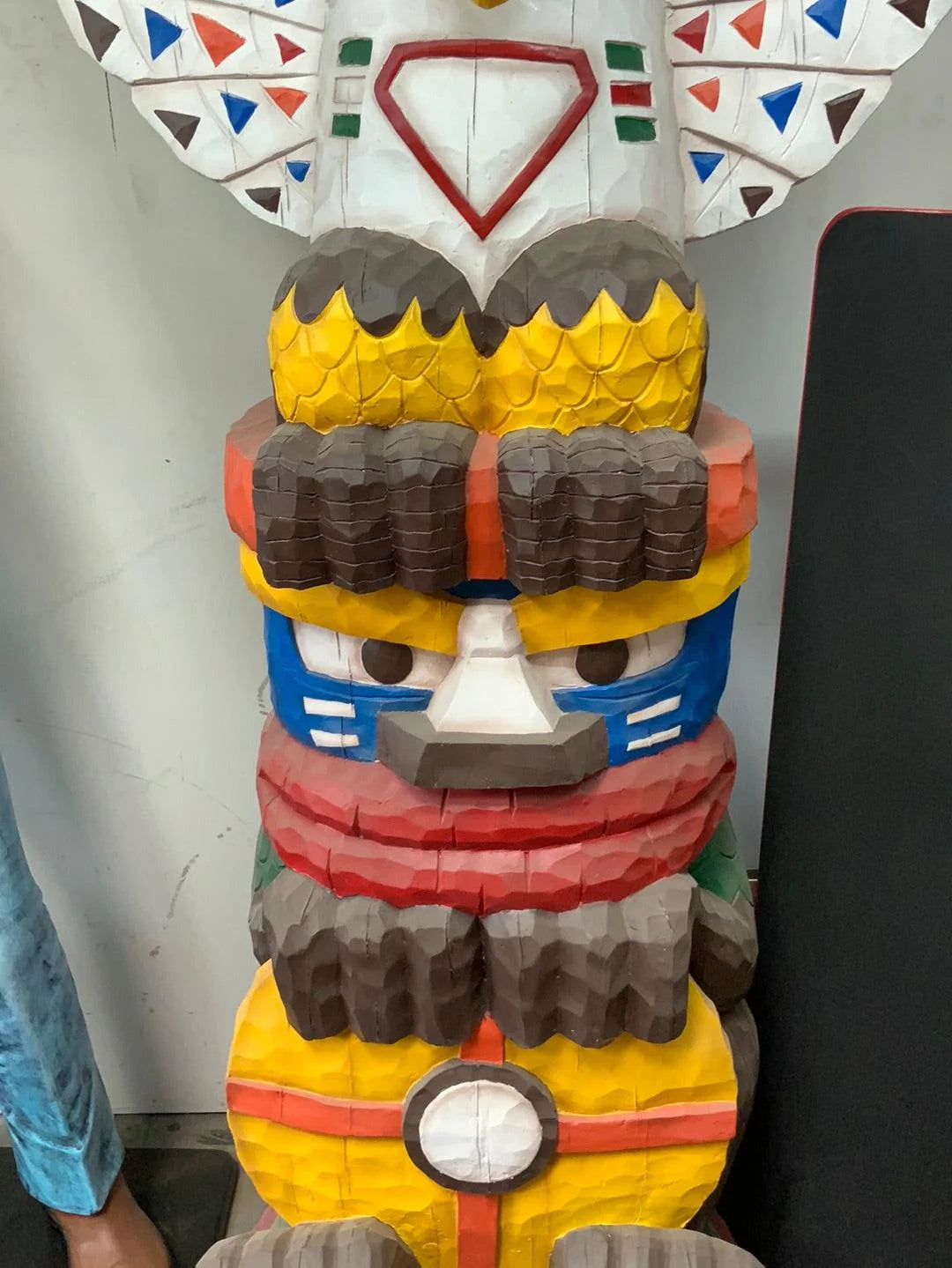 Indian Totem Life Size Statue