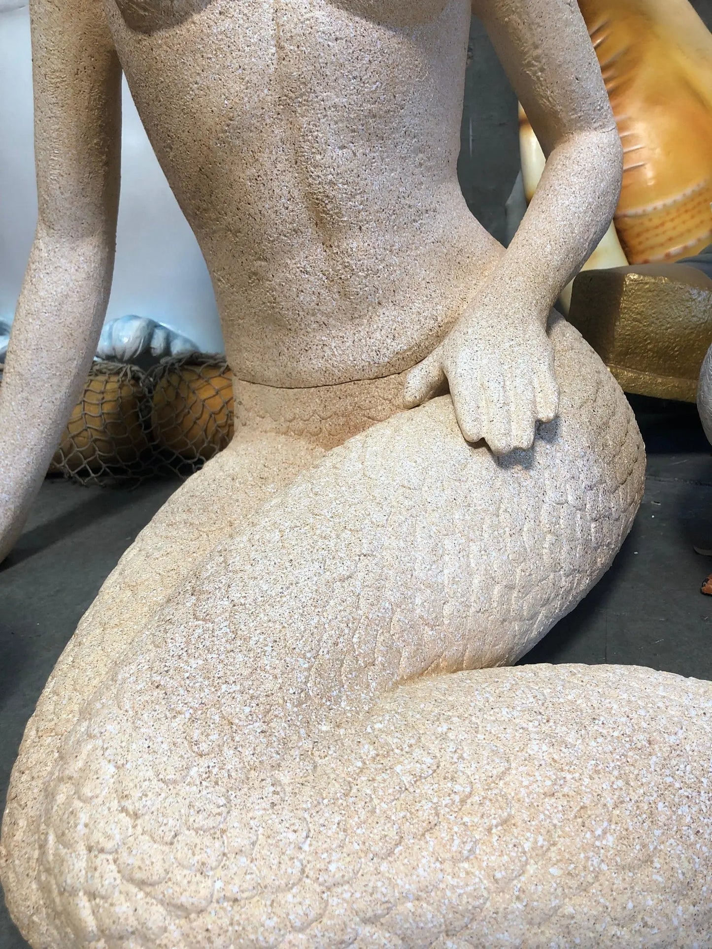 Stone Mermaid Statue LS357-3239-A