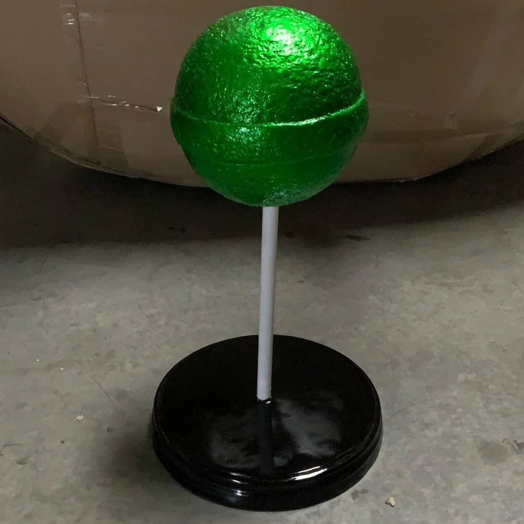 Small Green Sugar Pop Statue