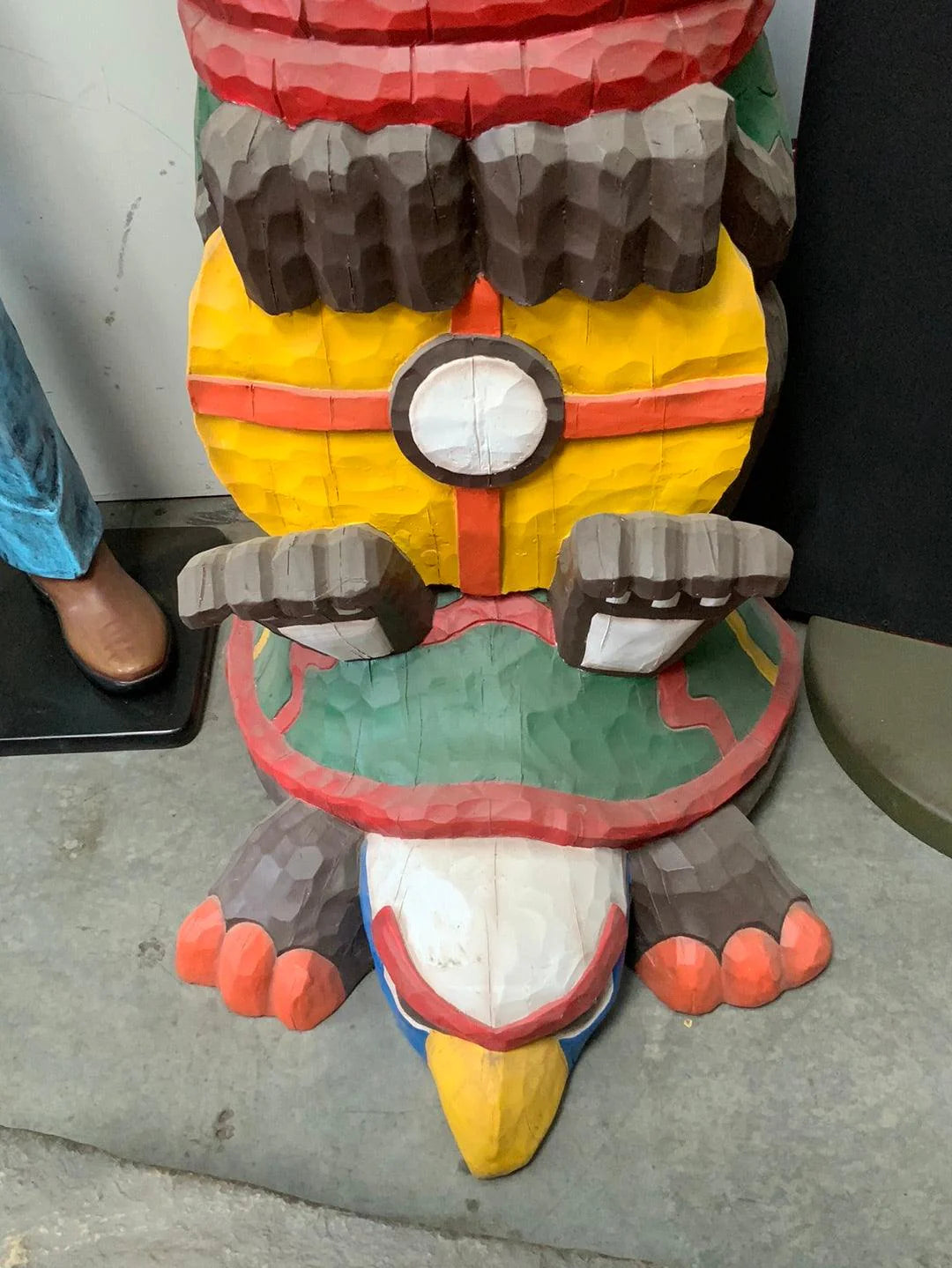 Indian Totem Life Size Statue