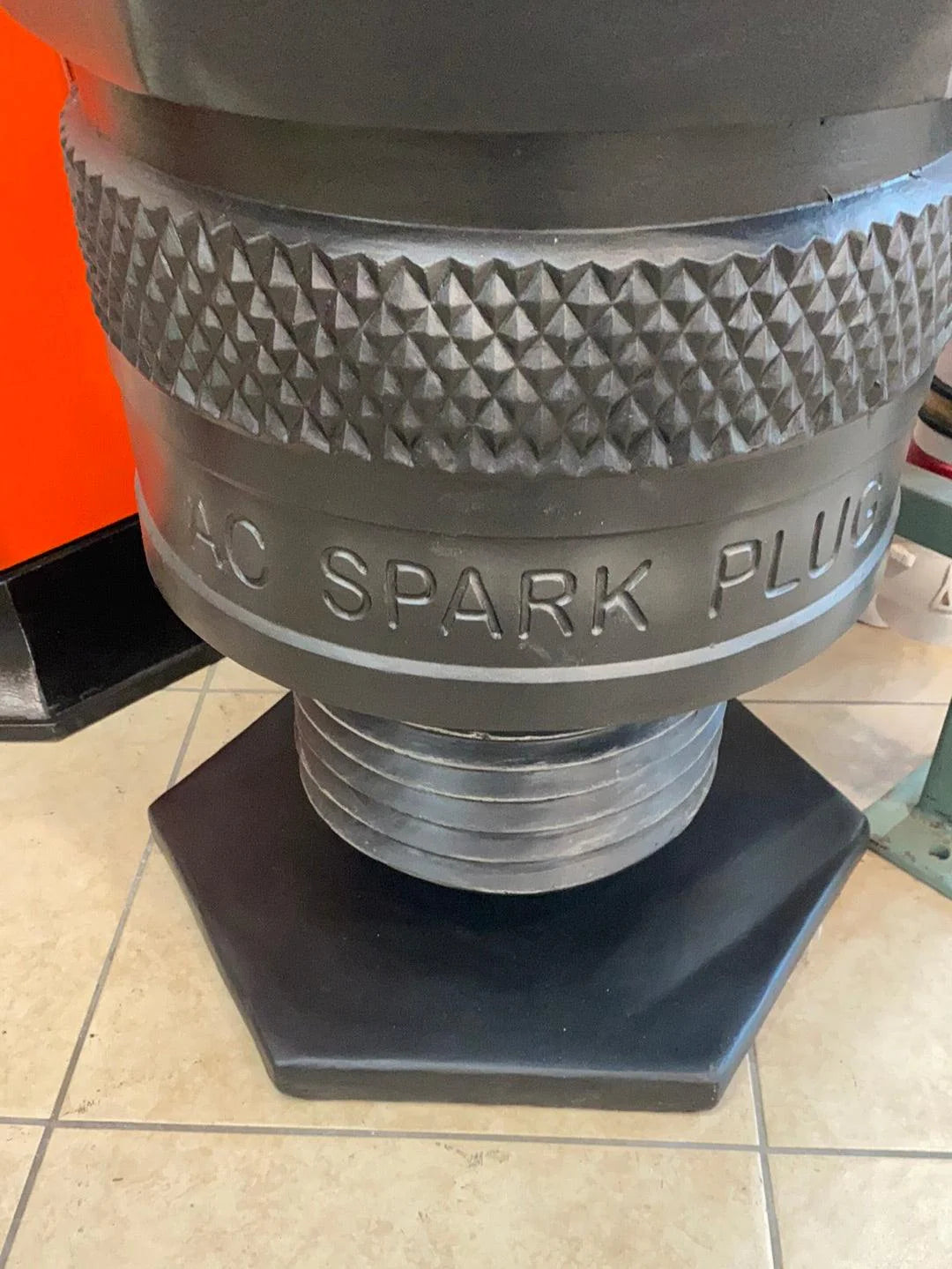 Giant Spark Plug Over Sized Statue