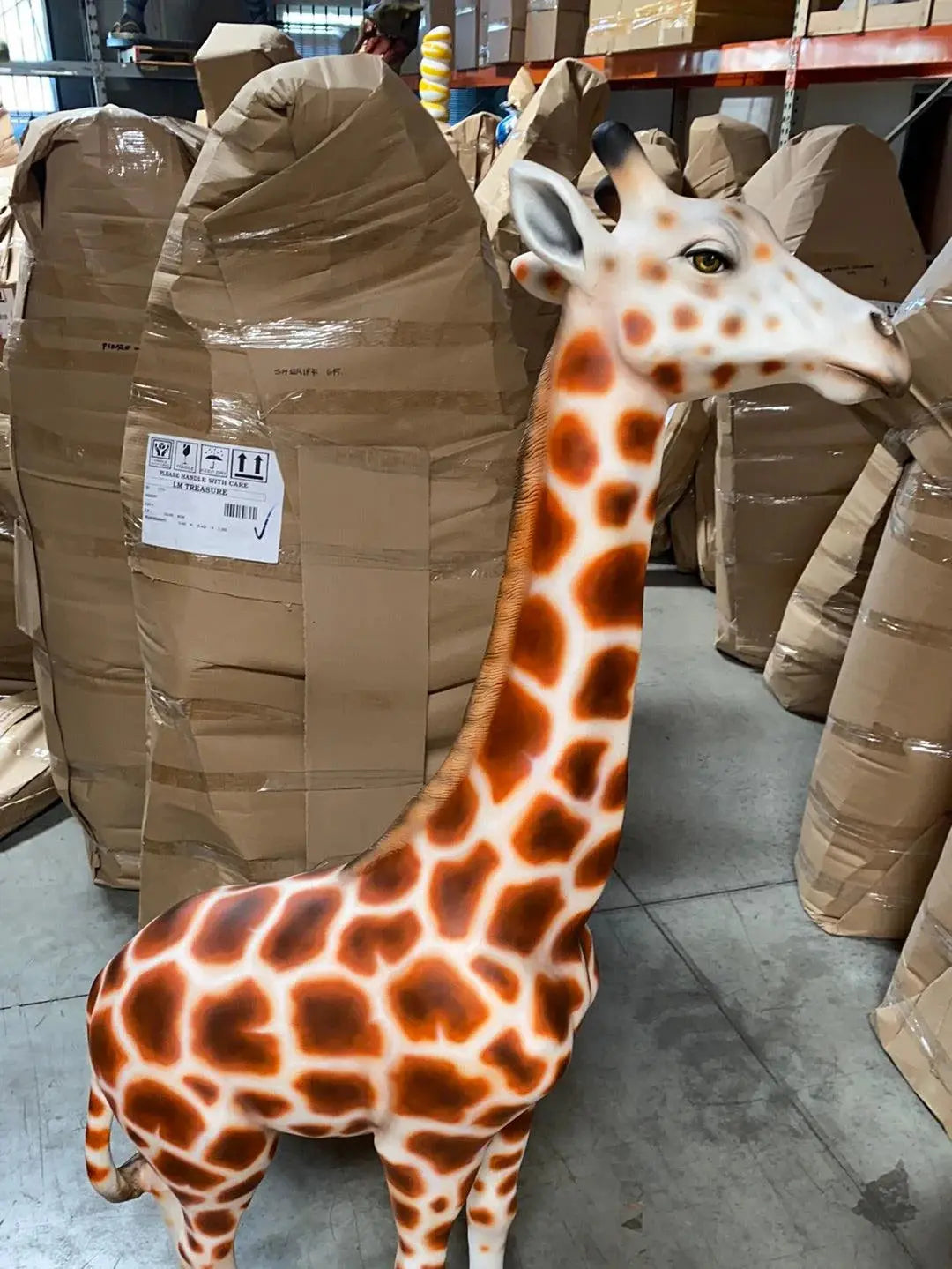 Walking Giraffe Statue A0818-2234-A