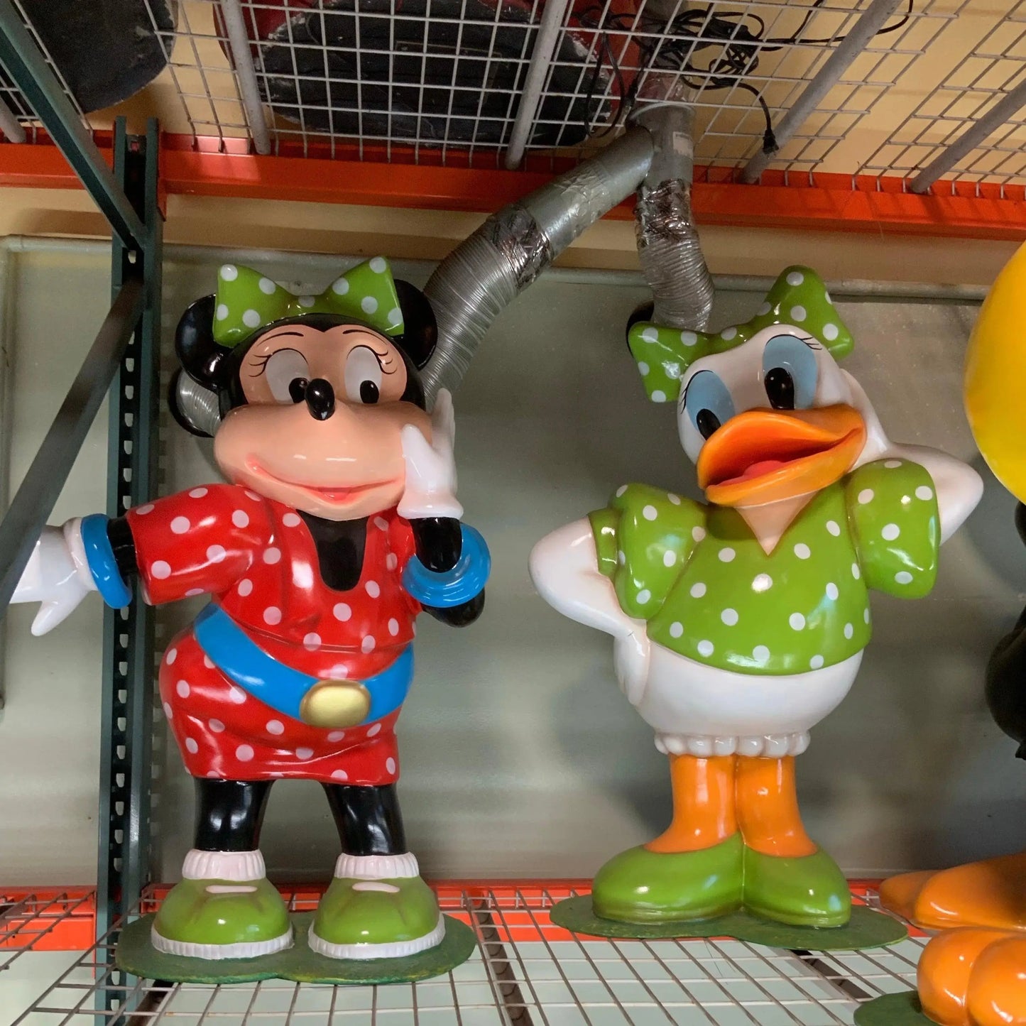 Cartoon Daisy White Duck Statue CC050-1022-AR