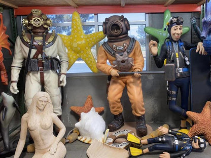 Deep Sea Diver Statue - LM Treasures Prop Rentals 