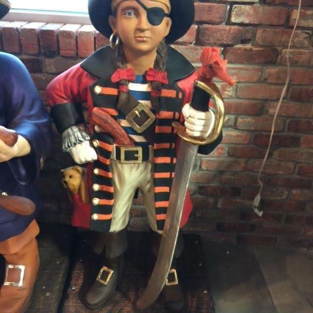 Pirate Girl Statue