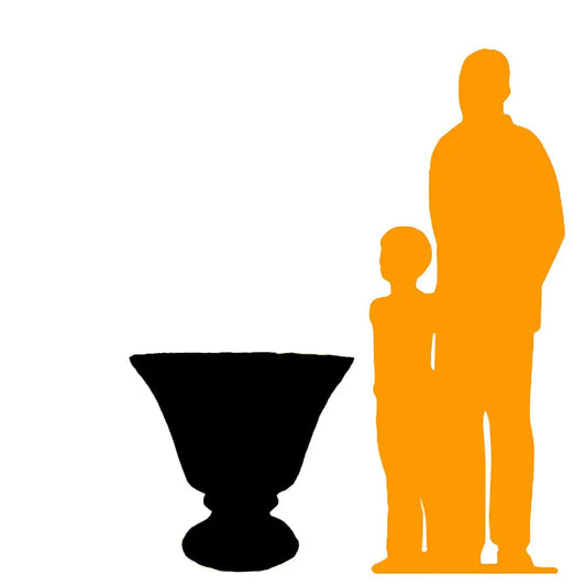 Suits Tea Cup Table Statue R0393-MB010-A