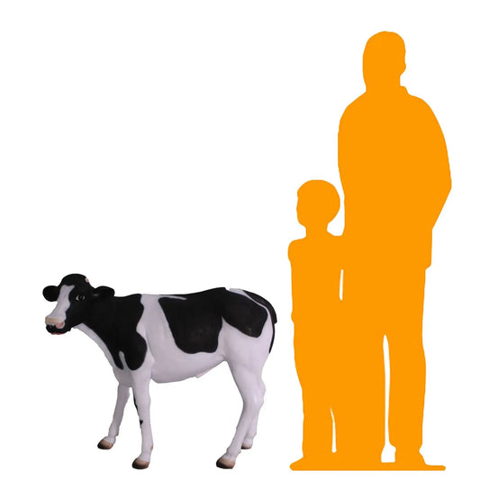 Baby Holstein Cow Statue A0262-080040-H