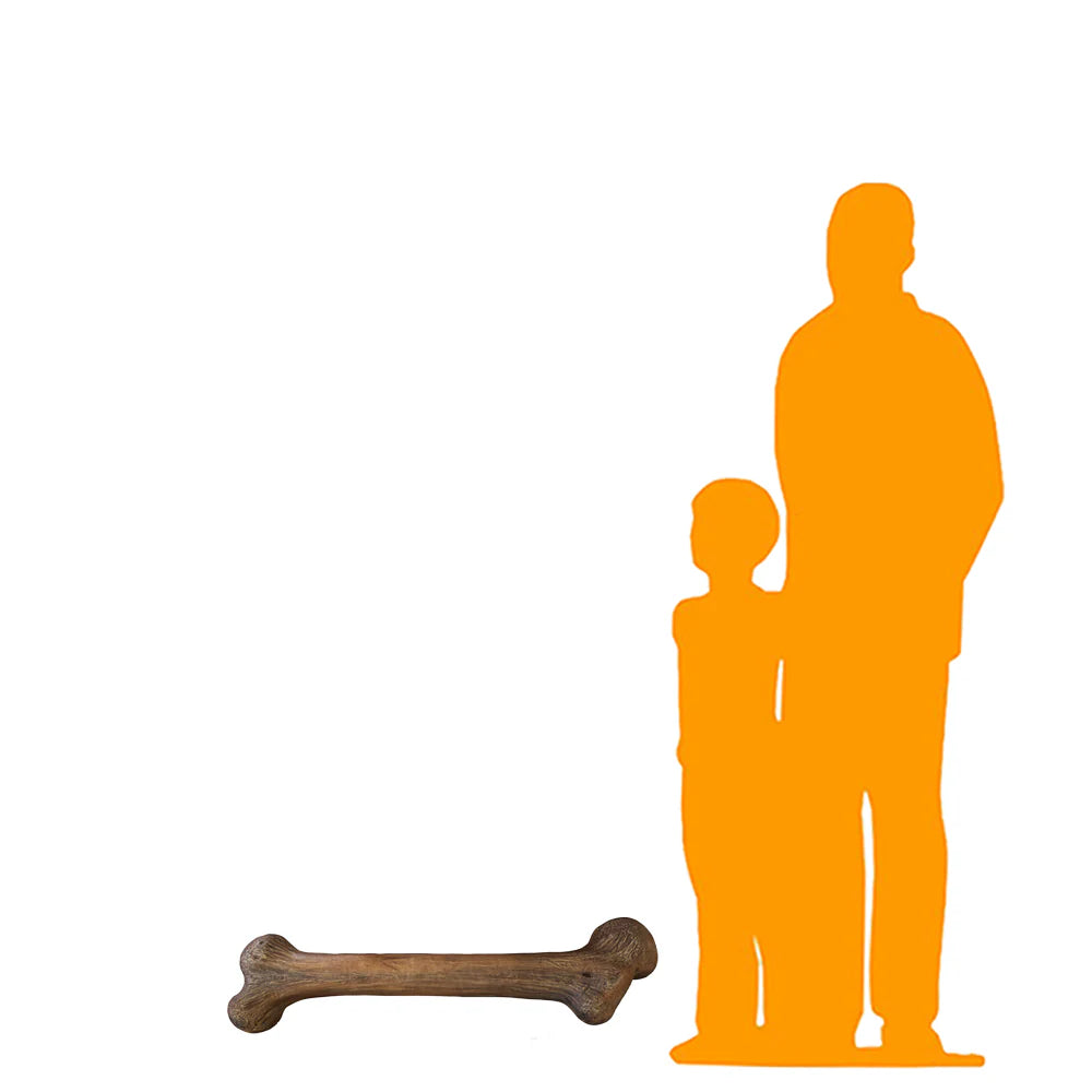 Large Dinosaur Bone Statue