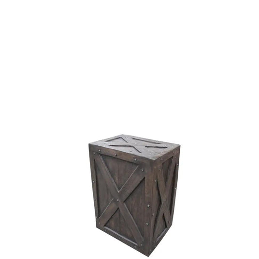 Large Dark Brown Crate F0175B-R135-PT