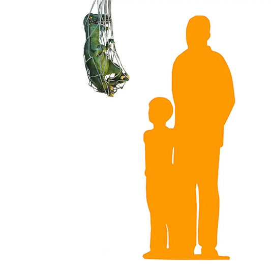 Hanging Baby T-Rex Dinosaur Statue A0624-R195-PT