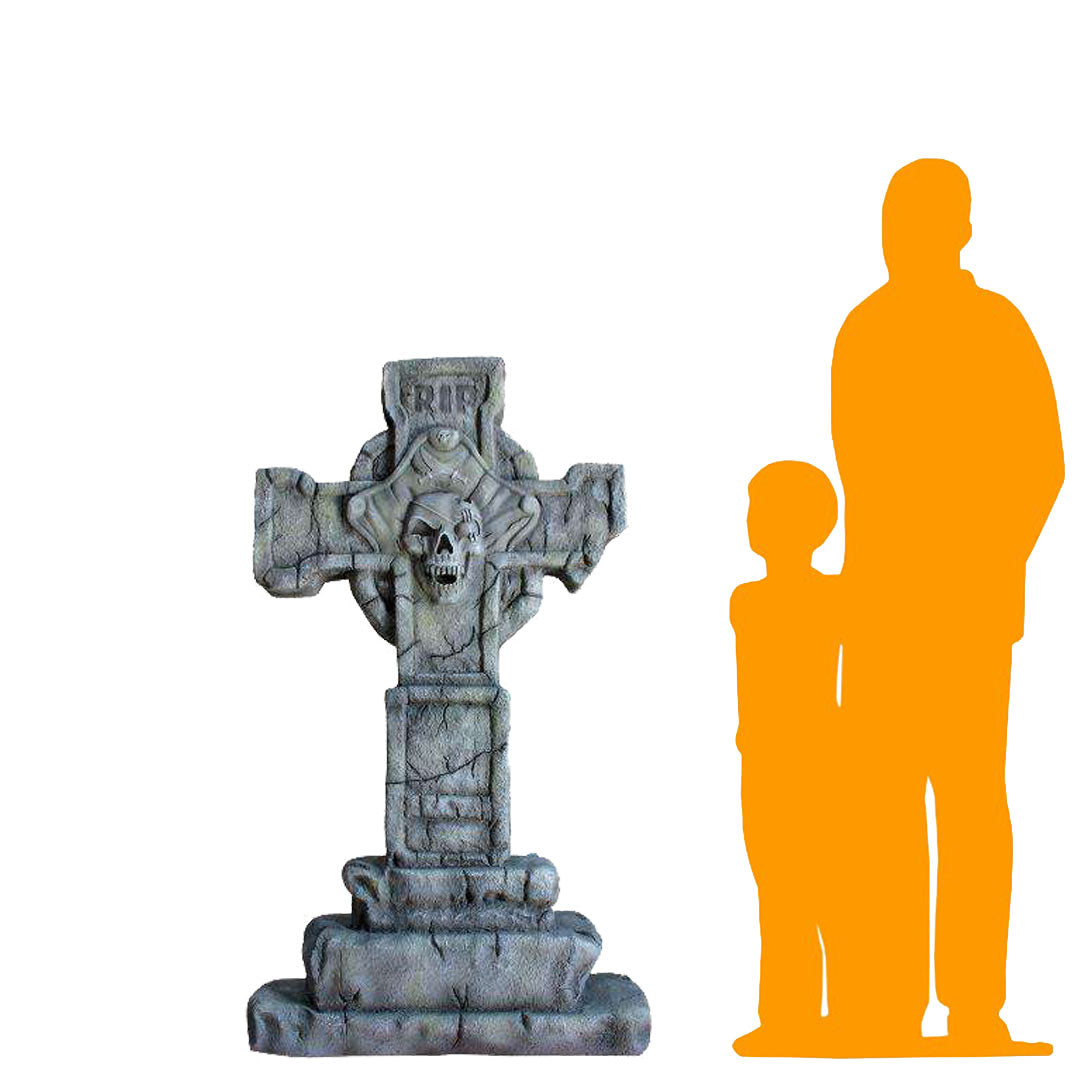 Pirate Tombstone Statue
