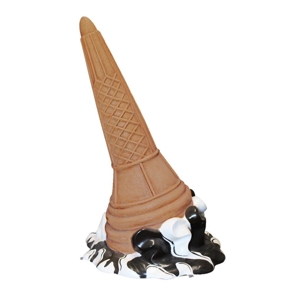 Chocolate Melting Ice Cream Statue - LM Treasures Prop Rentals