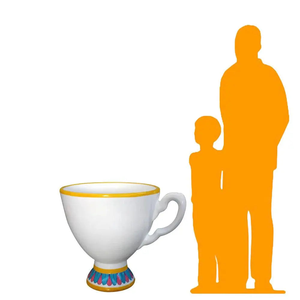 Tea Cup Statue R0355-R365-PT