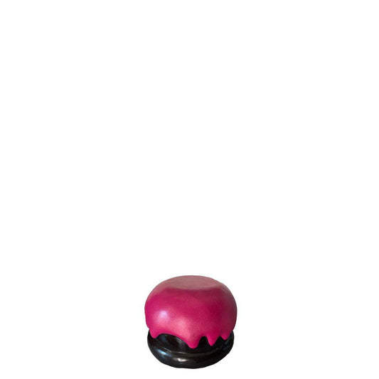 Glitter Hot Pink Mallow Truffle Statue - LM Treasures Prop Rentals