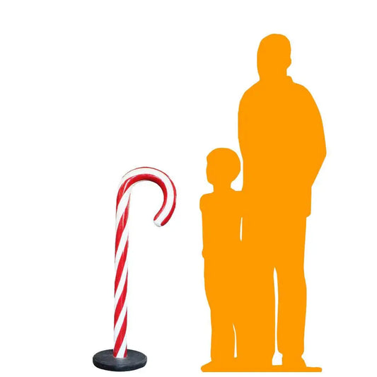 Small Traditional Candy Cane Statue S0285-S115-PT