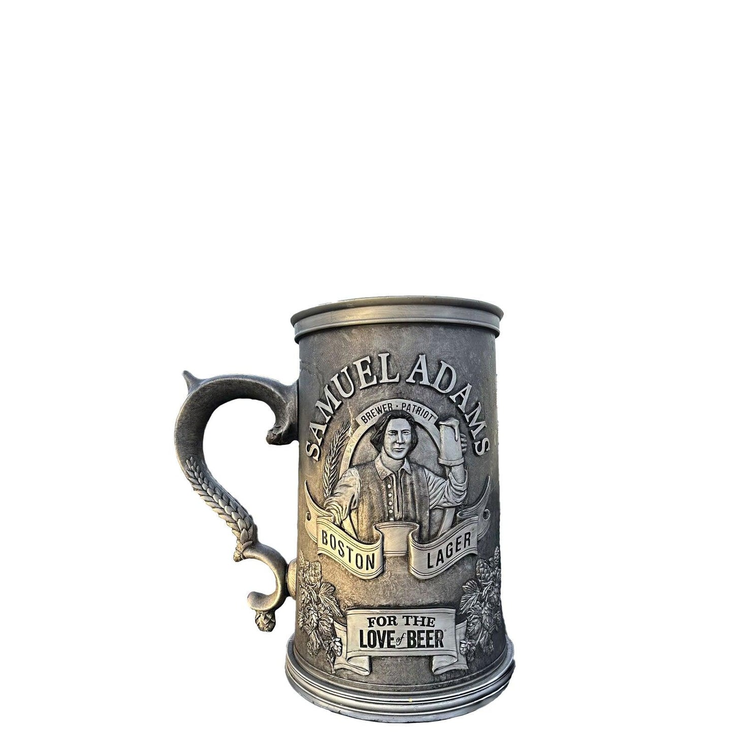 Sam Adams Plastic Beer Mug Statue