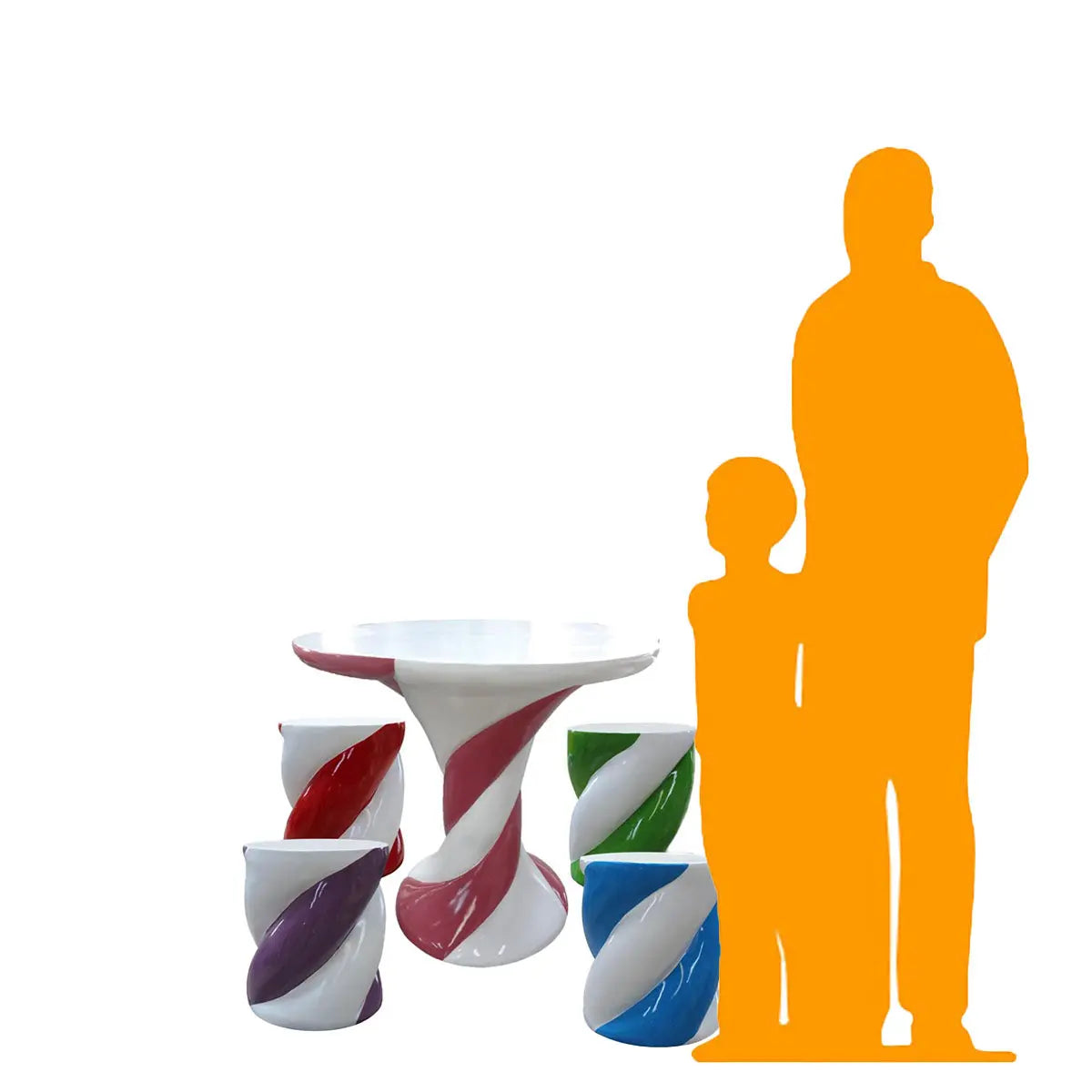 Marshmallow Table and Chairs Mallow-Set