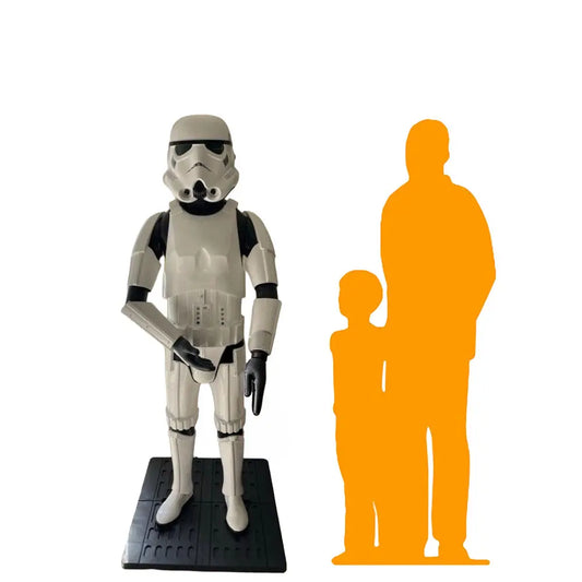 White Storm Trooper Statue LP-TROOP-P