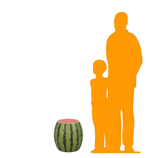 Watermelon Fruit Table Stool Statue