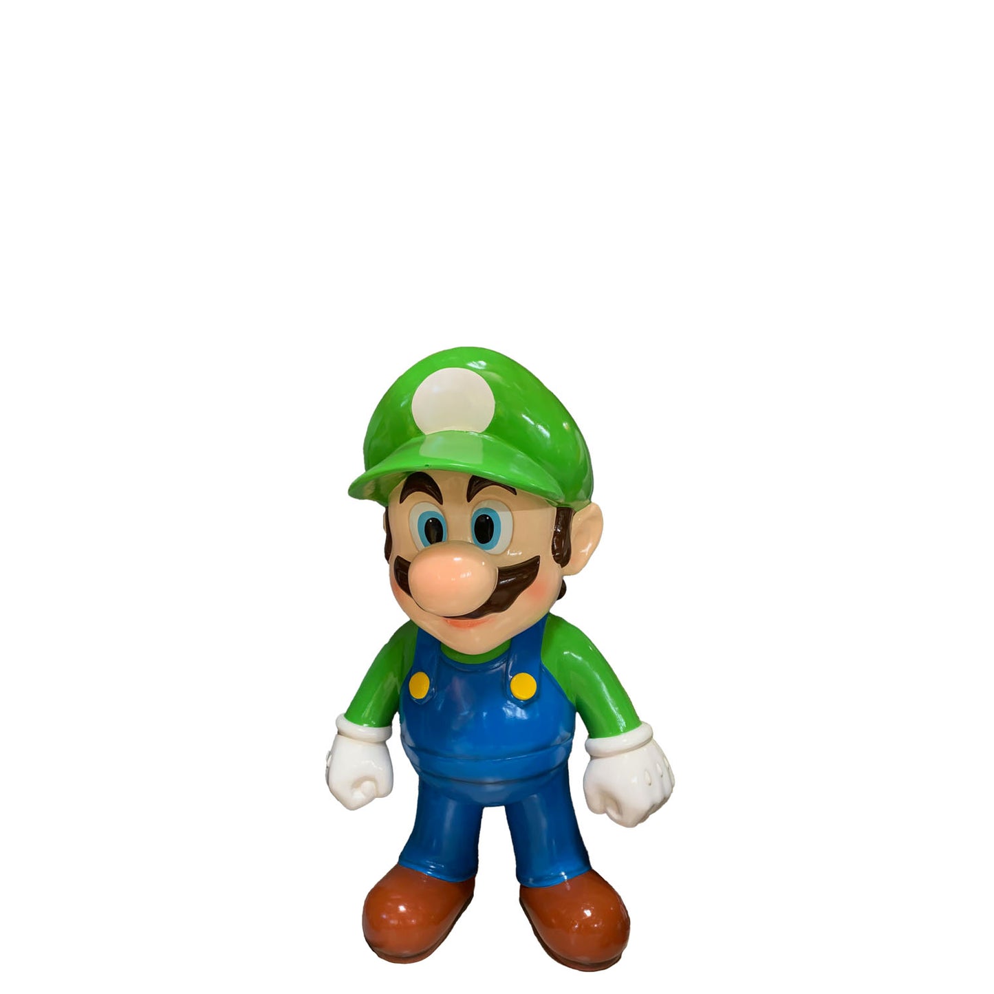 Large Green Jumper Boy Statue