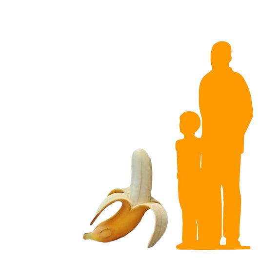 Peeled Banana Statue R0392-XP-A