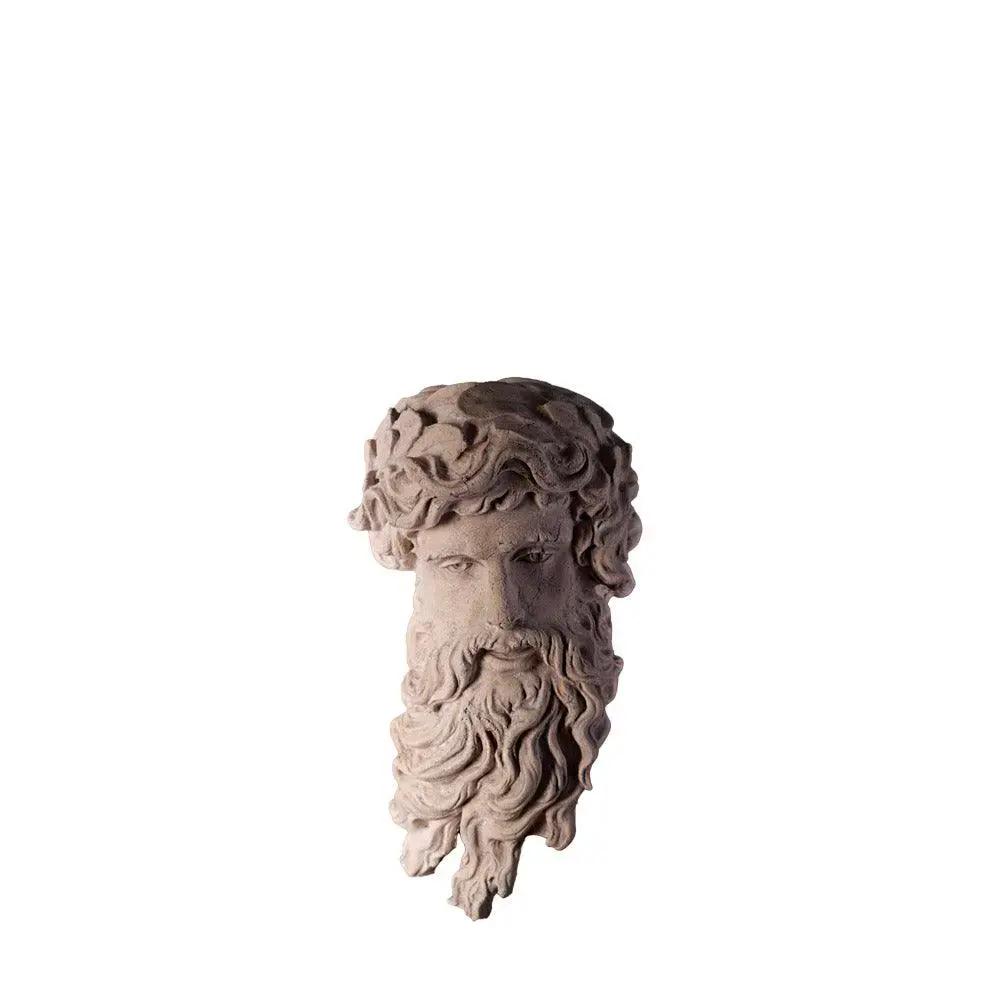 Stone Hercules Head Statue - LM Treasures Prop Rentals