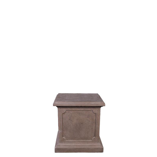 Stone Resin Base Pedestal - LM Treasures Prop Rentals
