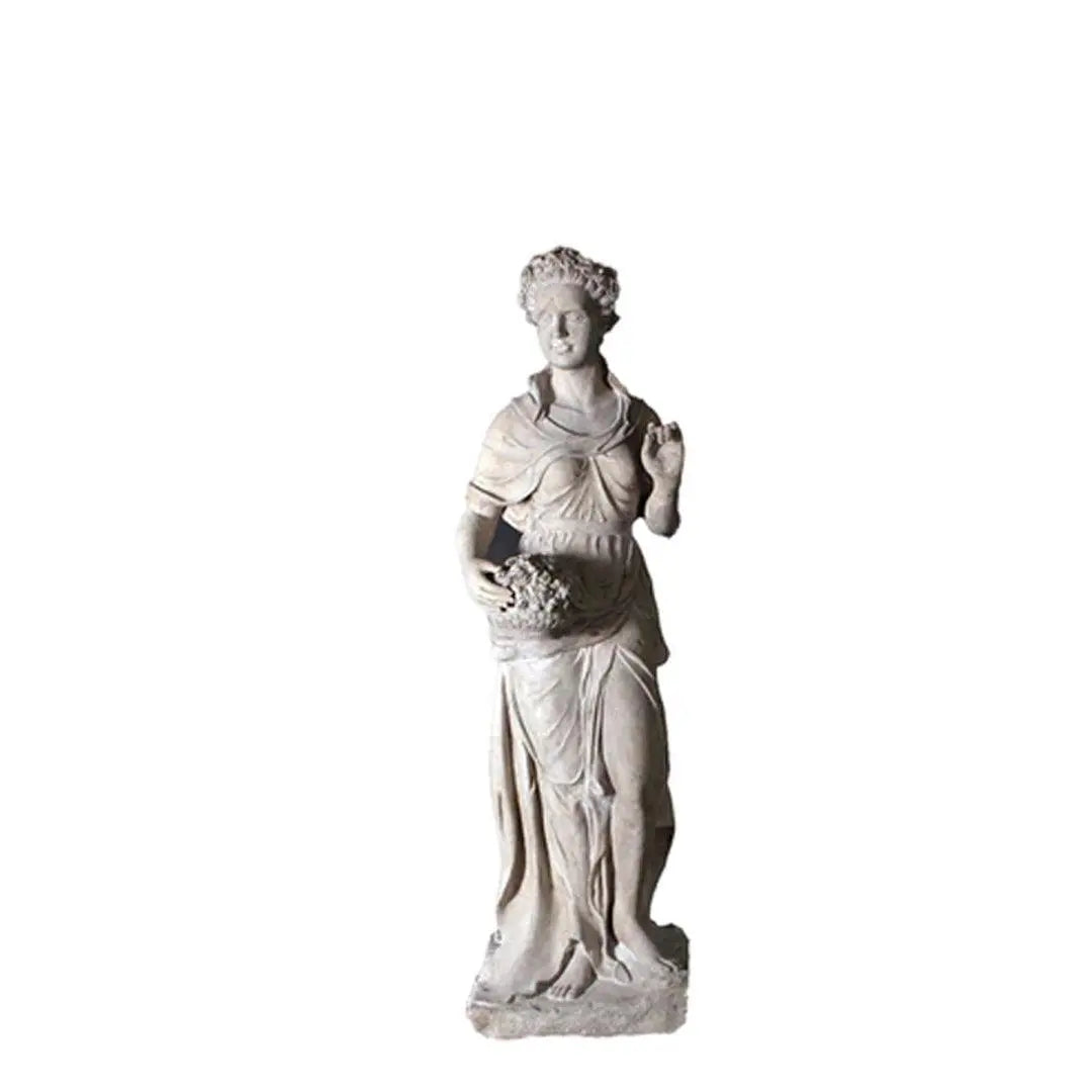 Spring Season Stone Statue - LM Treasures Prop Rentals